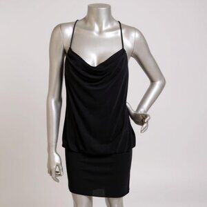 Cache Black Sleeveless Cocktail Dress Size 4